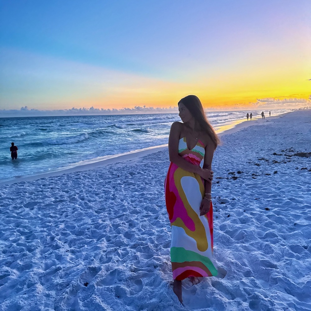 CROSBY by Mollie Burch Wylie Maxi Dress